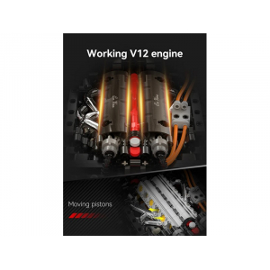 Конструктор - 1:8 спорткар Hyper Car Double Eagle C61505W (4739 деталей)