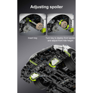 Конструктор - 1:8 спорткар Fantasma Double Eagle C61048W (4346 деталей)