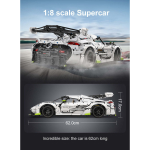 Конструктор - 1:8 спорткар Fantasma Double Eagle C61048W (4346 деталей)