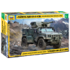 1:35 Сборная модель ZVEZDA Российский бронеавтомобиль Тайфун ВДВ 4*4 К-4386 с БМДУ