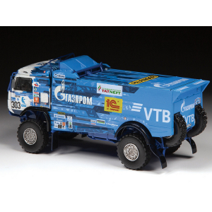 1:72 Сборная модель ZVEZDA Автомобиль KAMAZ-43509 "KAMAZ-master"