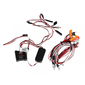 Комплект освещения G.T.Power (8 светодиодов, 6 режимов) с блоком управления