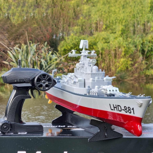1:390 Военный линкор (60 см, 10 км/ч, акб 1500 mAh) - LHD-881