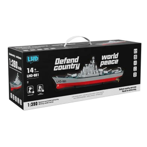 1:390 Военный линкор (60 см, 10 км/ч, акб 1500 mAh) - LHD-881