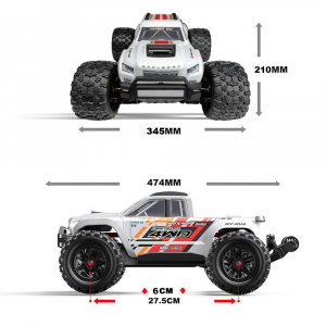 1:10 MJX Hyper Go V2 10208, Brushless, 4WD, 2.4Ghz, без ЗУ и акб