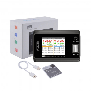 Универсальное зарядно-разрядное устройство с балансиром ToolkitRC M6D (In: 7-28V/15А C:15A D:3A)