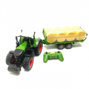 1:16 Трактор сельскохозяйственный с прицепом с рулонами сена E358-003, 2.4Ghz