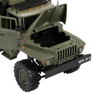 1:16 Внедорожник Урал бортовой, 4WD, (пропорциональный газ и руль)